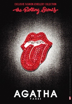 Agatha Rolling Stones - Brooch